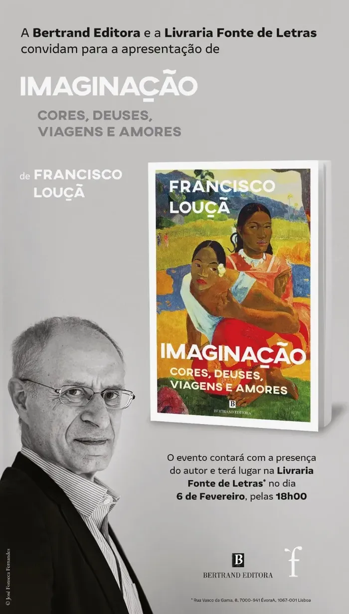 Apresentação do livro "Imaginação - Cores, Deuses, Viagens e Amores".