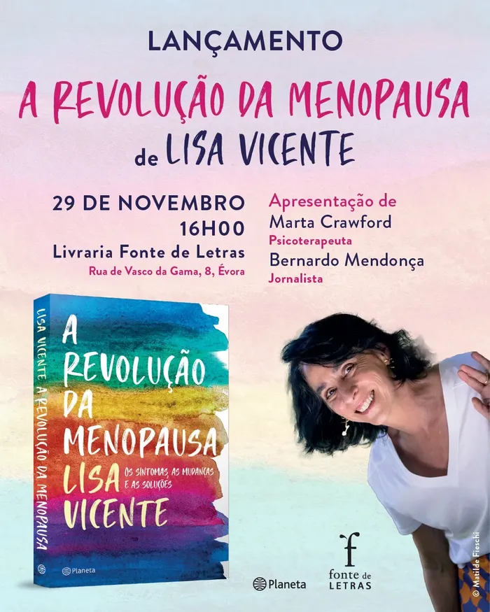 Apresentação do livro "A Revolução da Menopausa – os sintomas, as mudanças e as soluções”.