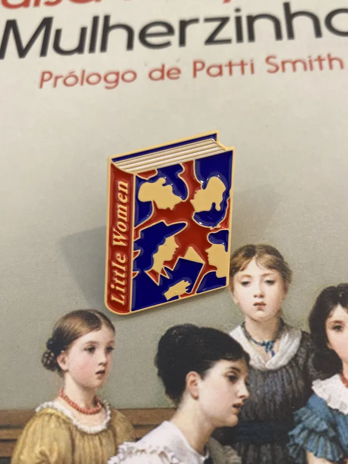 PIN A BOOK TO WEAR - LOUISA MAY ALCOTT