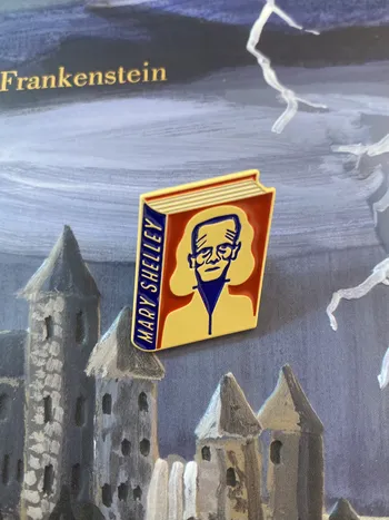 PIN A BOOK TO WEAR - MARY SHELLEY