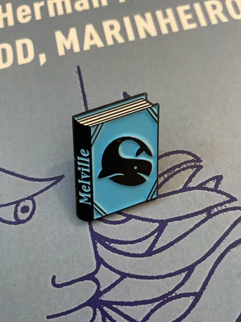 PIN A BOOK TO WEAR - MOBY DICK