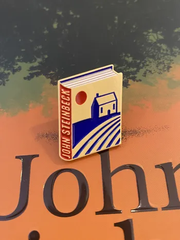 PIN A BOOK TO WEAR - JOHN STEINBECK