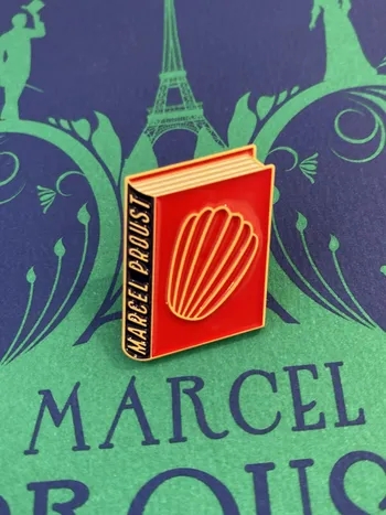 PIN A BOOK TO WEAR - MARCEL PROUST